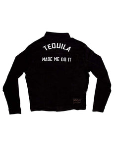 Chamarra De Mezclilla Hombre Negra Indicum Tequila Slim Fit